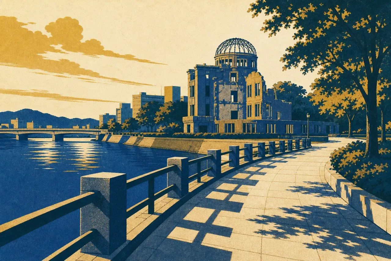 A Half Day at the Genbaku Dome: How to Visit Hiroshima's Peace Memorial Without Rushing It illustration