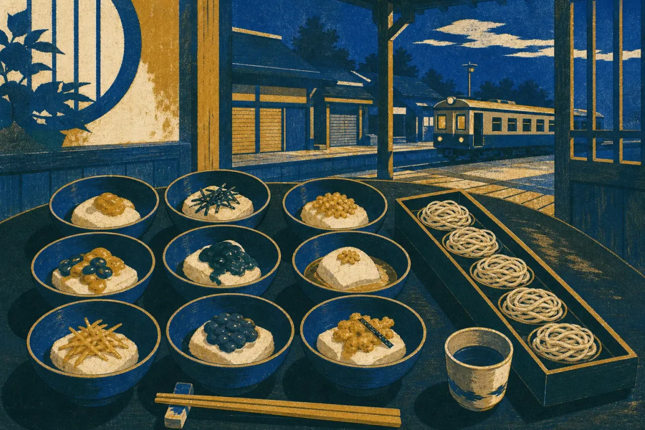 Nine Bowls of Mochi and a Tray of Soba: Eating Your Way Through Hiraizumi and Ichinoseki illustration
