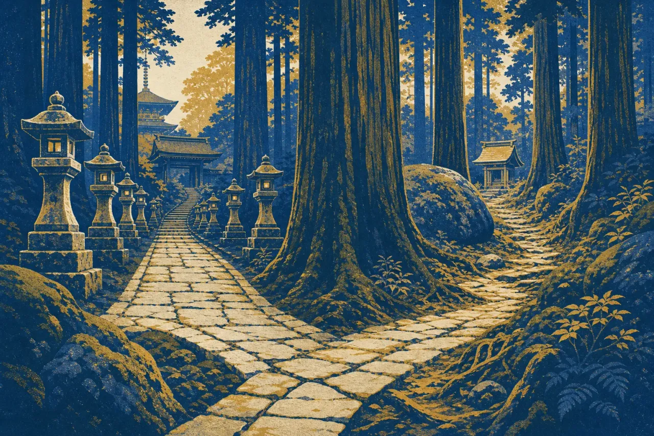 Koyasan or the Kumano Kodo? How to Plan Your First Trip to Japan's Sacred Kii Mountains illustration