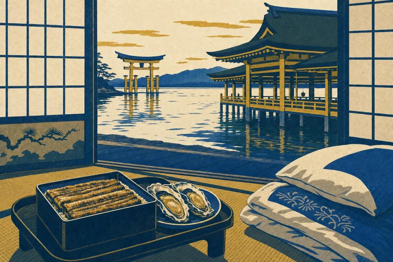 Eel, oysters, and a night on the sacred island: the case for sleeping on Miyajima illustration