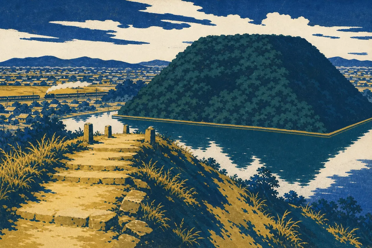 The Tombs You're Allowed to Climb: A Day in Furuichi, the Half Everyone Skips illustration