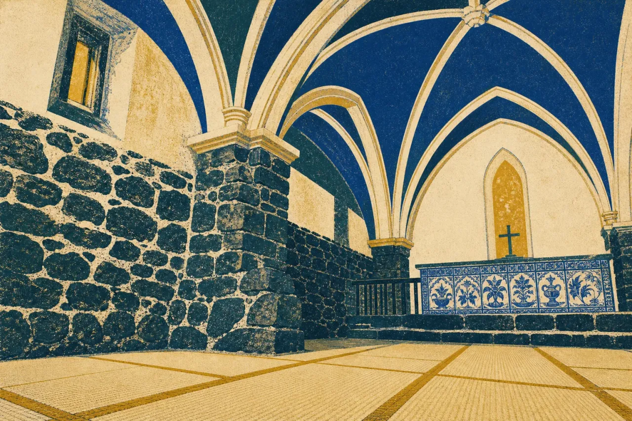 Basalt, Rib Vaults and Arita Tiles: How to Read a Nagasaki Church illustration