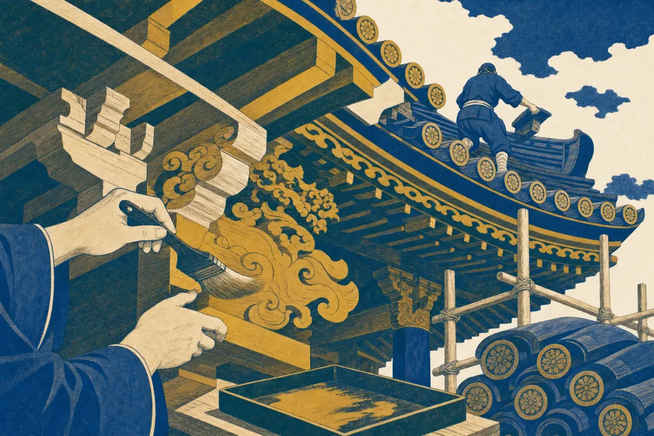Shuri Castle rises again: a first-timer's half-day in the Ryukyu royal capital illustration