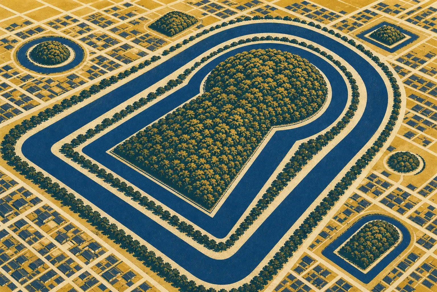 Mozu-Furuichi Kofun (Osaka's Ancient Tombs) illustration