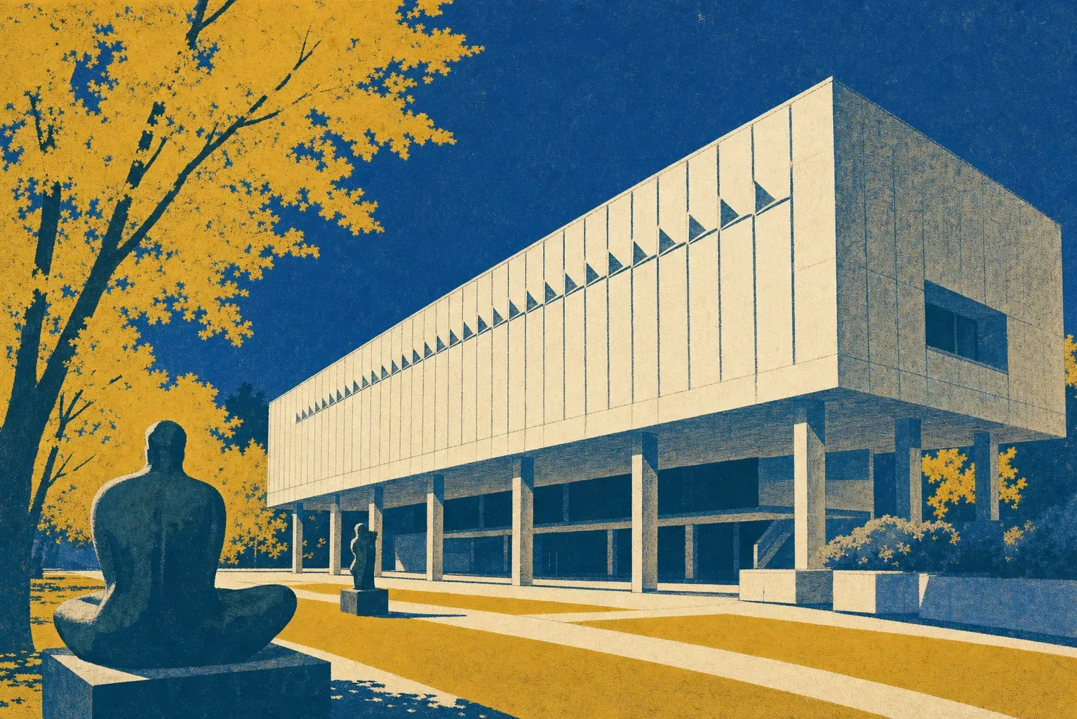 National Museum of Western Art (Le Corbusier) illustration