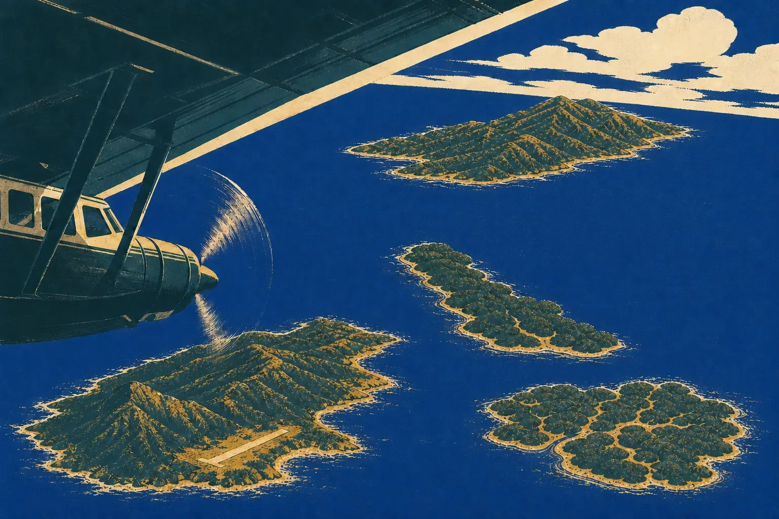 Four islands, one World Heritage site: which one do you actually fly to? illustration