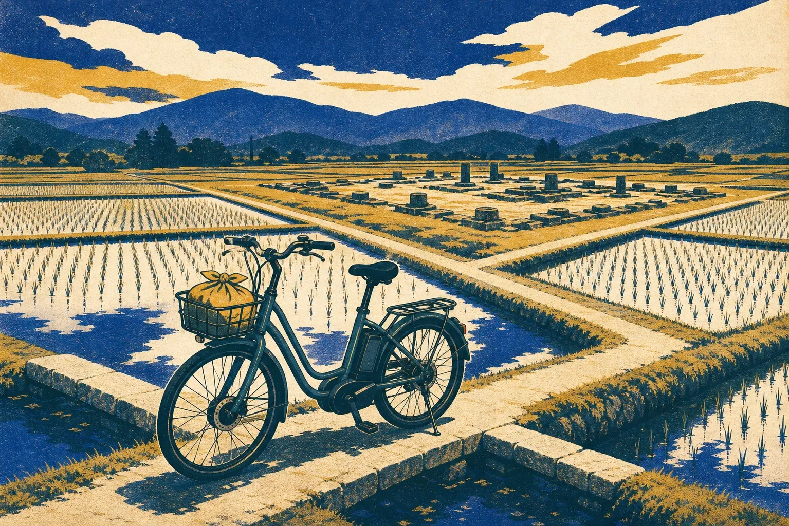 One Bicycle, Nineteen Ruins: How to See Japan's Newest World Heritage Site in a Single Day illustration