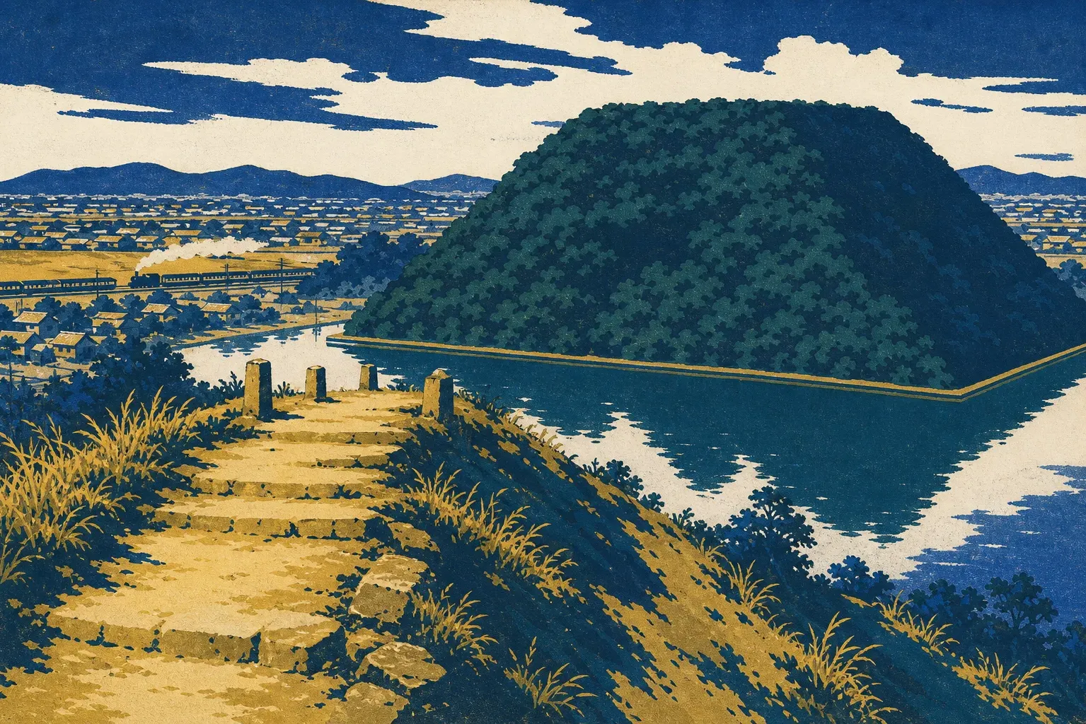 The Tombs You're Allowed to Climb: A Day in Furuichi, the Half Everyone Skips illustration