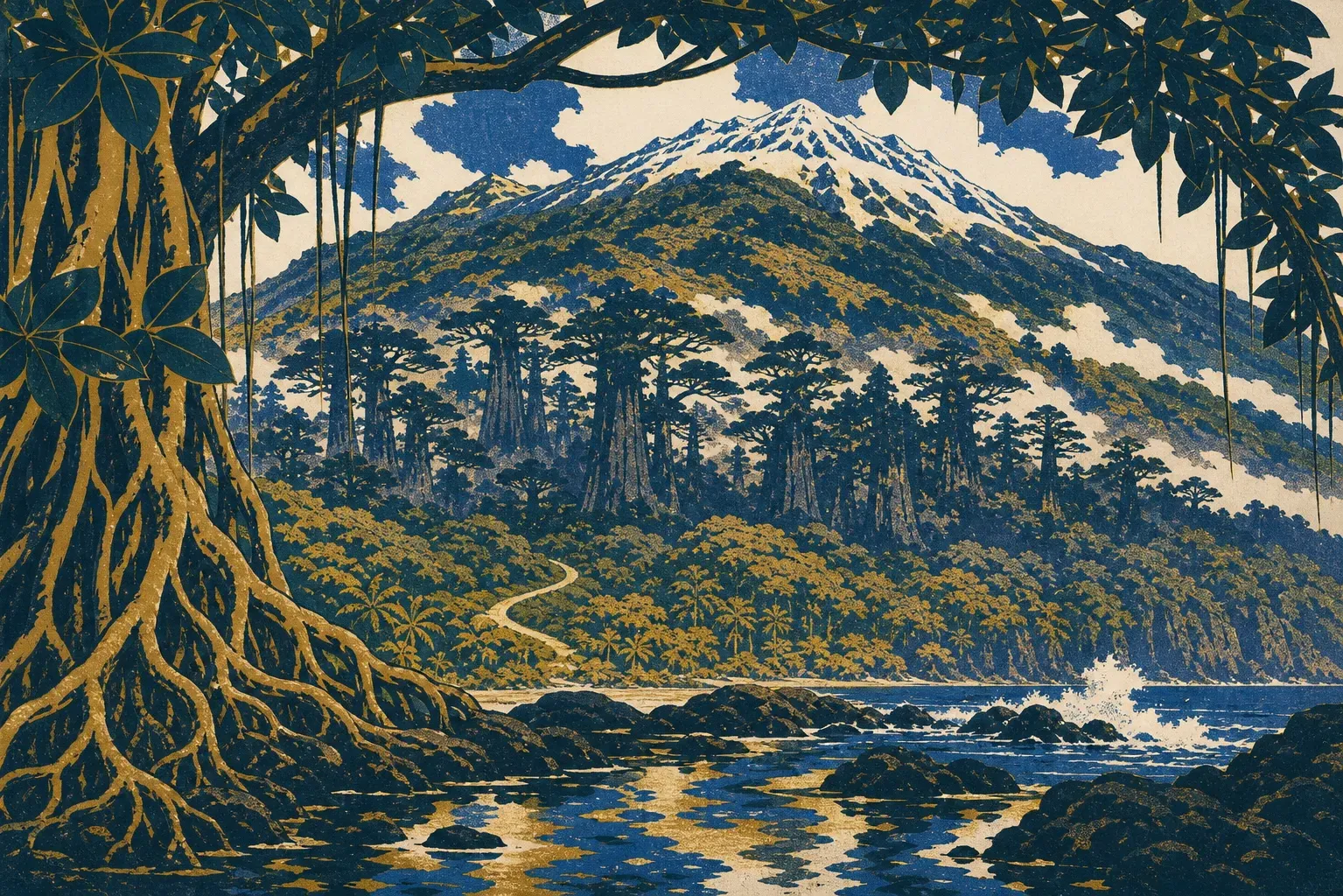 Japan in Miniature: Reading Yakushima's Forest from the Shoreline to the Snowline illustration